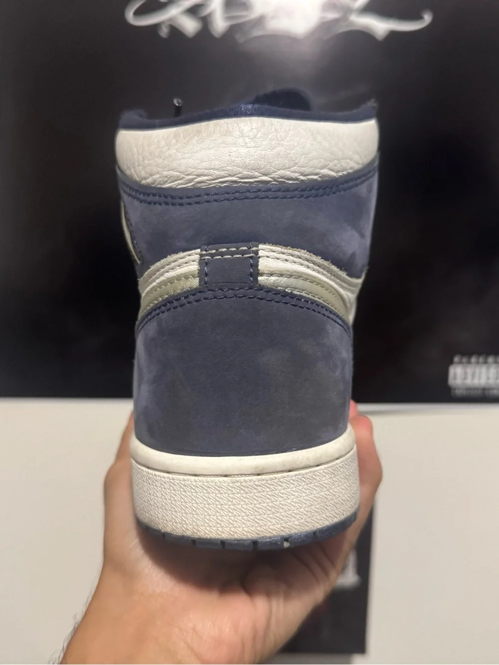 Nike Air Jordan 1 High Retro midnight Navy CO.JP Size 8.5